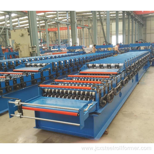 Double Layer Roof Sheet Roll Forming Machine